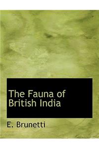 The Fauna of British India