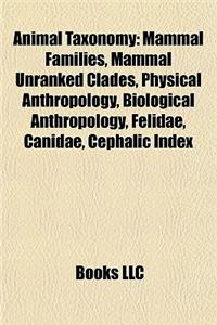 Animal Taxonomy: Mammal Families, Mammal Unranked Clades, Physical Anthropology, Biological Anthropology, Felidae, Canidae, Cephalic In