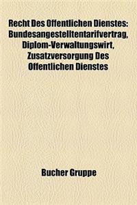 Recht Des Ffentlichen Dienstes