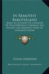 In Remotest Barotseland