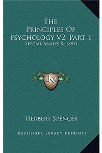 The Principles Of Psychology V2, Part 4