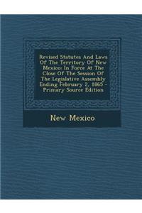 Revised Statutes And Laws Of The Territory Of New Mexico