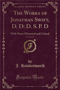 The Works of Jonathan Swift, D. D