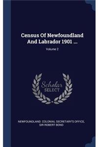 Census Of Newfoundland And Labrador 1901 ...; Volume 2