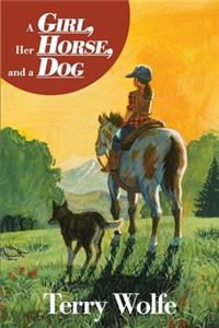 Girl, Her Horse and a Dog