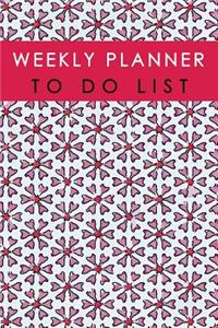 Weekly Planner to Do List