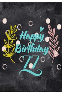 Happy Birthday 77