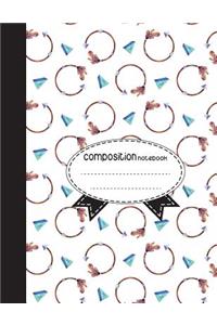 Composition Notebook, 8.5 x 11, 110 pages