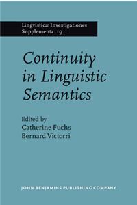 Continuity in Linguistic Semantics