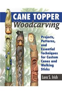 Cane Topper Wood Carving