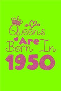 Queens Are Born In 1950 Notebook