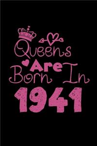 Queens Are Born In 1941 Notebook