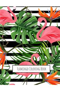 Flamingo Coloring Book