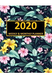 2020 Planner Weekly And Monthly