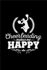 Cheerleading makes me happy