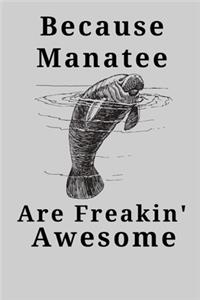 Because Manatee Are Freakin' Awesome