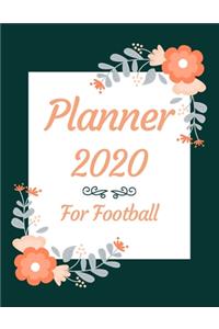 Planner 2020 for football