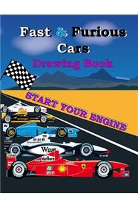 Fast & Furious Cars Drawing Book