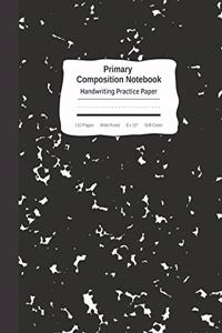 Primary Composition Notebook Handwriting Practice Paper
