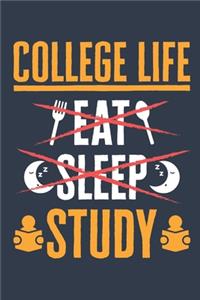 College Life Eat Sleep Study