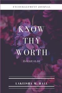 Know Thy Worth