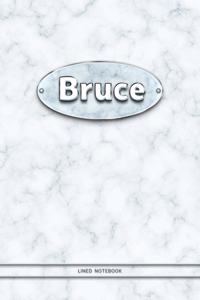 Bruce - Lined Notebook