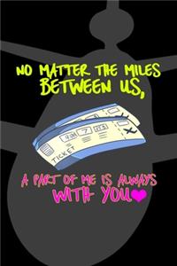 No Matter The Miles Between Us, A Part Of Me Is Always With You