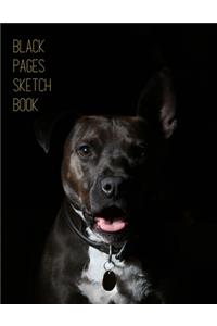 Black Pages Black Dog Sketchbook