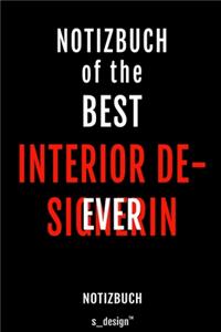 Notizbuch für Interior Designer / Interior Designerin