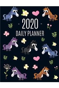 Horse Daily Planner 2020