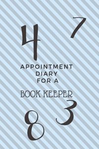 Appointment Diary for a Book Keeper