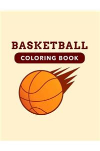 Basketball Coloring Book