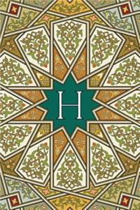 Monogram H Notebook