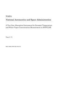 A Two-Line Absorption Instrument for Scramjet Temperature and Water Vapor Concentration Measurement in Hypulse