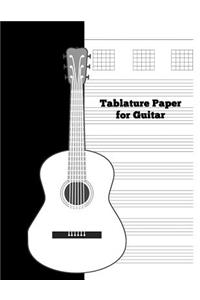Tablature Paper for Guitar