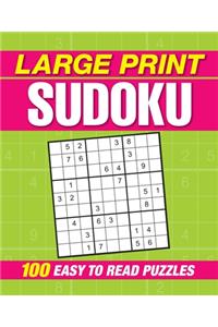 Large Print Sudoku