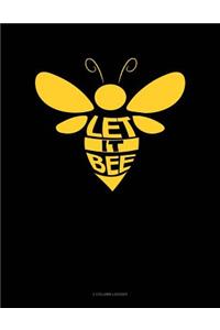 Let It Bee: 3 Column Ledger