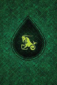 Monogram Capricorn Notebook