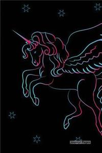 Journal Pages - Neon Unicorn (Bullet Journal)