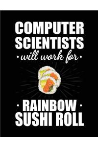 Computer Scientists Will Work For Rainbow Sushi Roll
