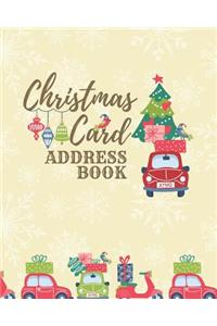 Christmas Card Address Book