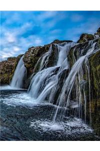 Waterfall Lined Notebook Journal
