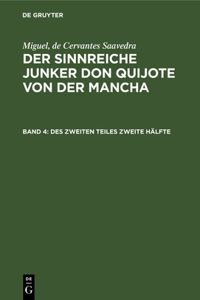 Des Zweiten Teiles Zweite Hälfte