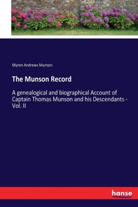 Munson Record