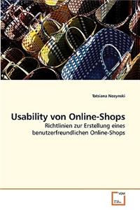 Usability von Online-Shops