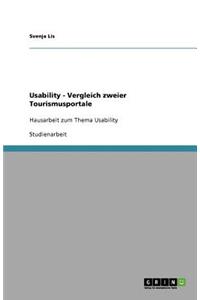 Usability - Vergleich zweier Tourismusportale