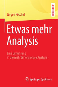 Etwas Mehr Analysis