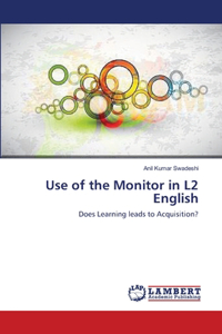 Use of the Monitor in L2 English