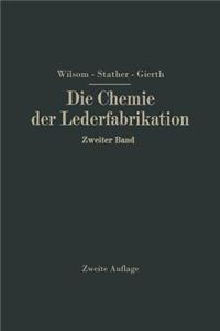 Die Chemie Der Lederfabrikation