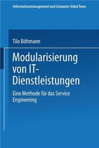 Modularisierung Von It-Dienstleistungen
